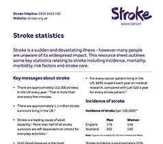 Stroke statistics PDF